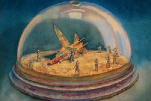 Desert Snowstorm by Adam White