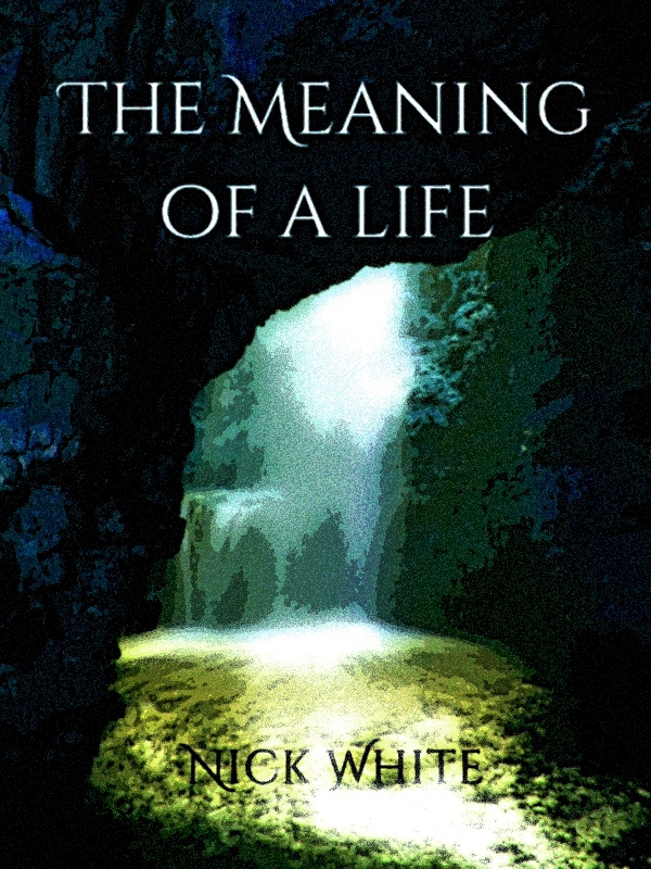 The Meaning of a Life cover - picture of a cave by the sea