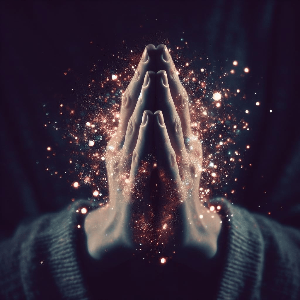 praying with magic dust